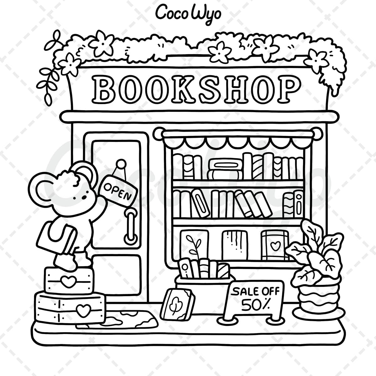 Little Corner: Coloring Book for Adults and Teens, Super Cute Designs of Cozy, Hygge Spaces for Relaxation (Cozy Spaces Coloring)