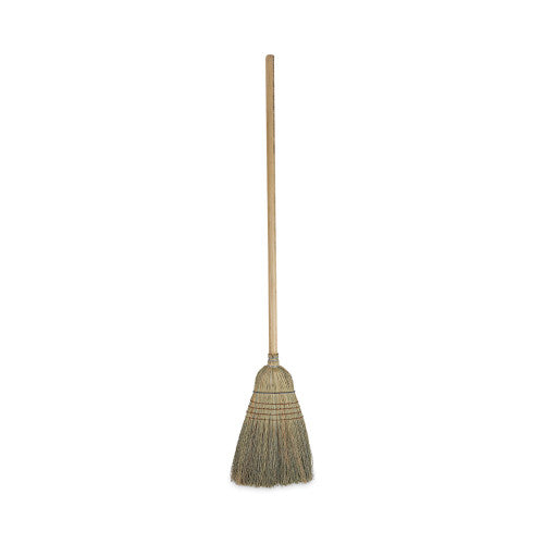 Boardwalk® Warehouse Broom, Corn Fiber Bristles, 42" Wood Handle, Natural (BWK932CEA)