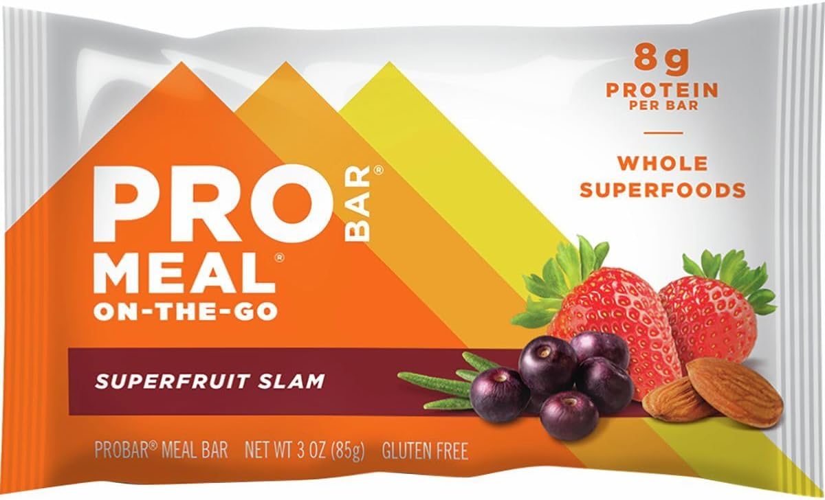 PROBAR - Meal Bar - Superfruit Slam - Organic Pack of 12 Bars