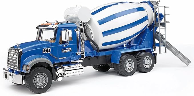 Bruder 02814 Mack Granite Cement Mixer Truck