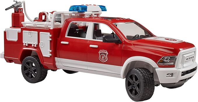 Bruder 02544 RAM 2500 Fire Service Truck with Light and Sound Module