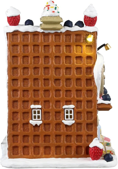 Lemax Cookie's Waffle Café, Battery Operated (4.5V) #35094