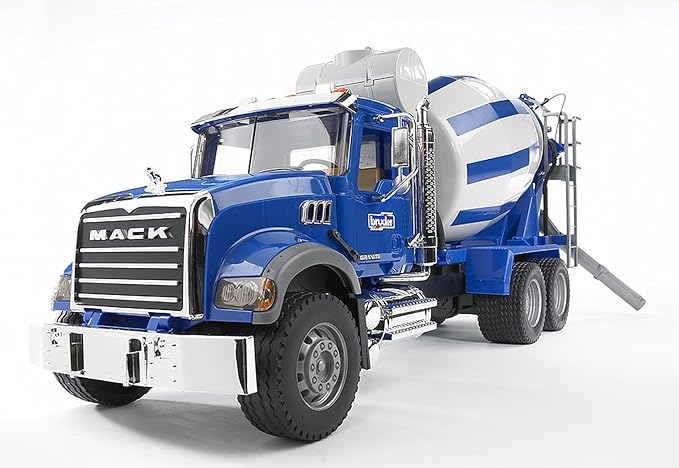 Bruder 02814 Mack Granite Cement Mixer Truck