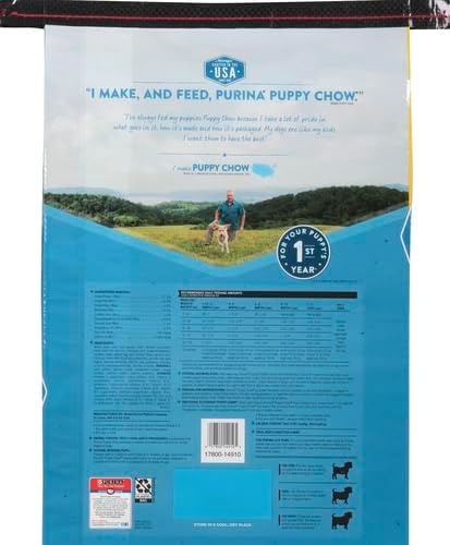 Purina Puppy Chow High Protein Dry Puppy Food, Complete With Real Chicken - 16.5 lb. Bag