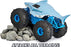 Monster Jam, Official Megalodon Storm All-Terrain Remote Control Monster Truck for Boys and Girls, 1:15 Scale, Kids Toys for Ages 4-6+