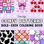 Comfy Patterns: Coloring Book for Adults and Kids, Bold and Easy, Simple and Big Designs for Relaxation Featuring Lovely Cozy Pattern and Mandala (Bold & Easy Coloring)