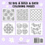 Comfy Patterns: Coloring Book for Adults and Kids, Bold and Easy, Simple and Big Designs for Relaxation Featuring Lovely Cozy Pattern and Mandala (Bold & Easy Coloring)