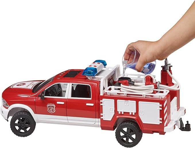 Bruder 02544 RAM 2500 Fire Service Truck with Light and Sound Module