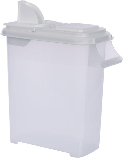 Buddeez 32-Quart Airtight Pet Food & Bird Seed Dispenser – X-Large, BPA-Free, Easy Pour & Scoop Design