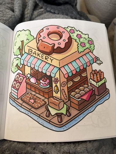 Little Corner: Coloring Book for Adults and Teens, Super Cute Designs of Cozy, Hygge Spaces for Relaxation (Cozy Spaces Coloring)