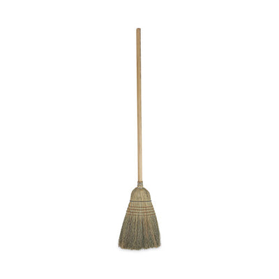 Boardwalk® Warehouse Broom, Corn Fiber Bristles, 42" Wood Handle, Natural (BWK932CEA)