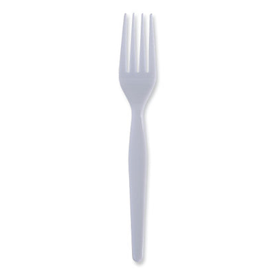 Boardwalk® Heavyweight Disposable Plastic Forks, White, 1000/Carton (BWKFORKHW)