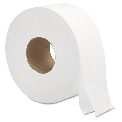 GEN® Jumbo Jr. Toilet Paper, 2-Ply, 700 Feet per Roll, 12-Roll Bulk Case (GEN9JUMBOB)