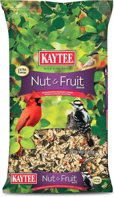 Kaytee Nut & Fruit Wild Bird Seed – 10 lb Bag