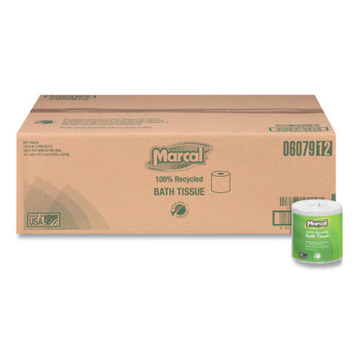 Marcal® Standard Toilet Paper, 2-Ply, 330 Sheets per Roll, 48-Roll Pack (6079)
