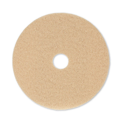 Boardwalk® Ultra High-Speed Floor Pads, 20" Diameter, Ultra Champagne, 5 Pads/Carton (BWK4020ULT)