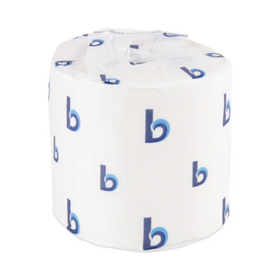 Boardwalk® Standard Toilet Paper, 1-Ply, 1,000 Sheets/Roll, 96 Rolls/Carton (BWK6170B)