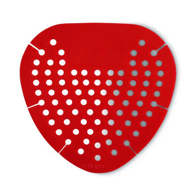 Boardwalk® Urinal Screen, Cherry Scent, Red, 12 Screens/Box (BWK1001)