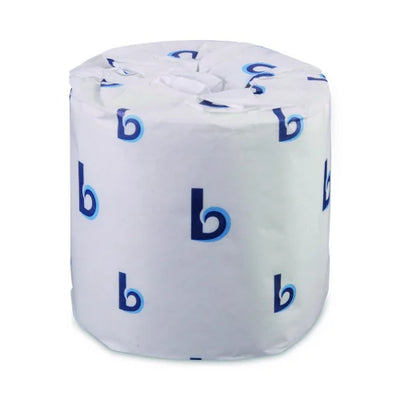 Boardwalk® Standard Toilet Paper, 2-Ply, 500 Sheets per Roll, 96-Roll Bulk Pack (BWK6145)
