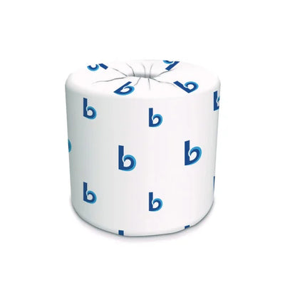 Boardwalk® Standard Toilet Paper, 2-Ply, 500 Sheets per 125-ft Roll, 96-Roll Bulk Case (BWK6180)