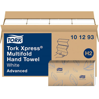 Tork® Multifold Paper Towels, 2-Ply, White, 3,024 Towels/Carton (101293)