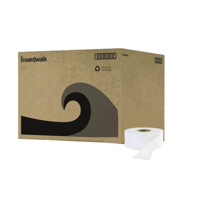 Boardwalk® Jumbo Roll Toilet Paper, 2-Ply, 525 Feet per Roll, 12-Roll Bulk Pack (BWK410320)