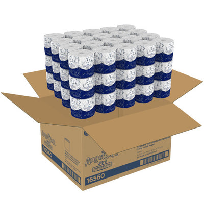 Georgia Pacific Angel Soft Ultra 2-Ply Premium Toilet Paper, 400 Sheets per Roll, 60 Rolls per Carton (16560)